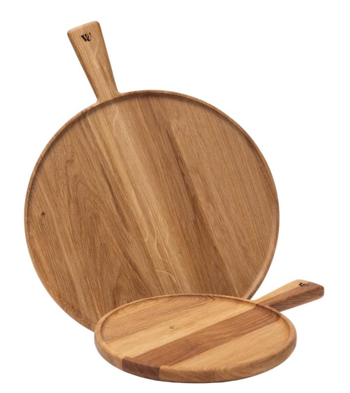 Woodsea Pizza S - Oak Wood Pizza Board Round Ø25 cm 1208971582