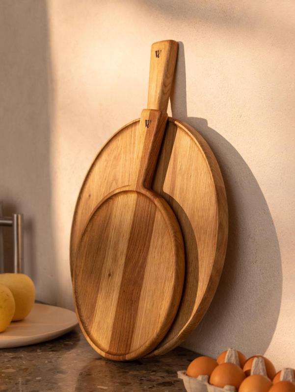 Woodsea Pizza L - Oak Pizza Board Round Ø35 cm 1208971583