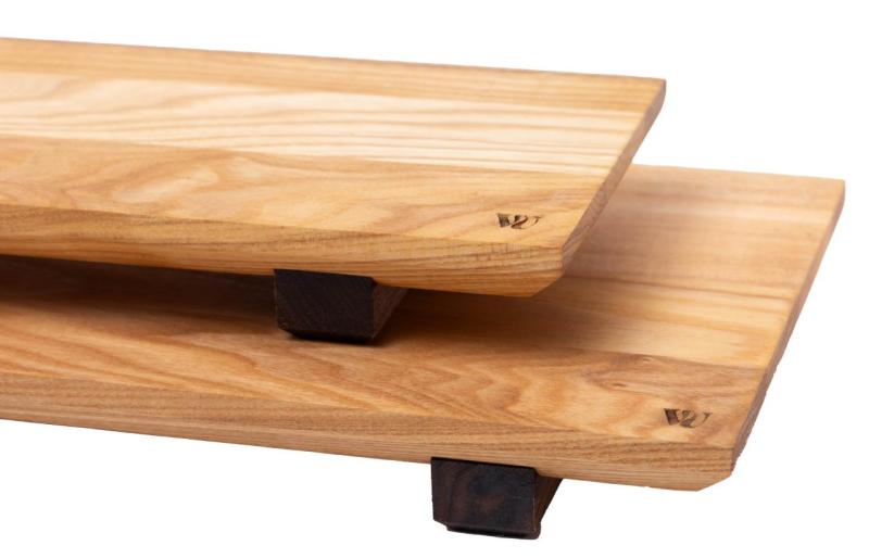 Woodsea Sushi S- Ashwood Sushi Board with Walnut Legs 30x12 cm 1208971584