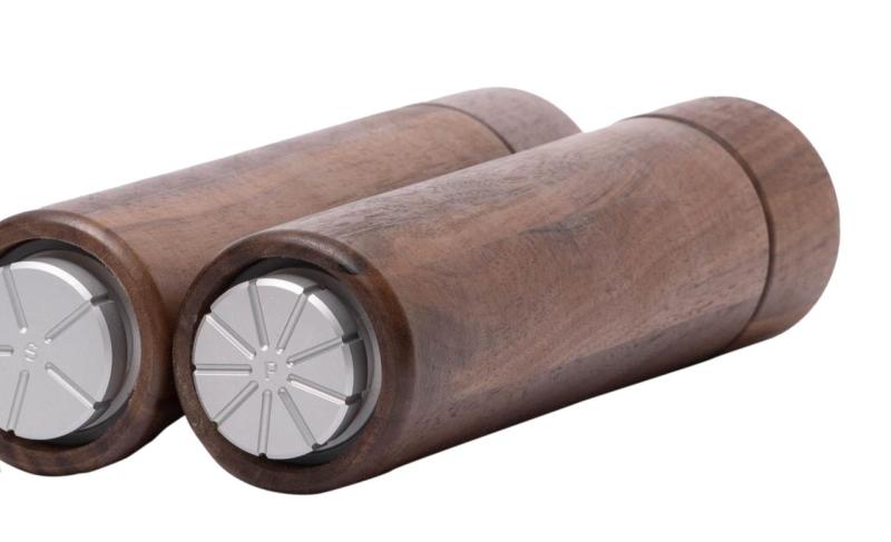 Woodsea Upside Down Walnut - Walnut wooden salt mill Ø5.4x22.5 cm 1208971593