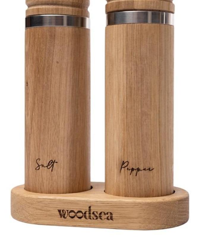 Woodsea Spice - Oak Wood Pepper Mill Ø5x28 cm 1208971596