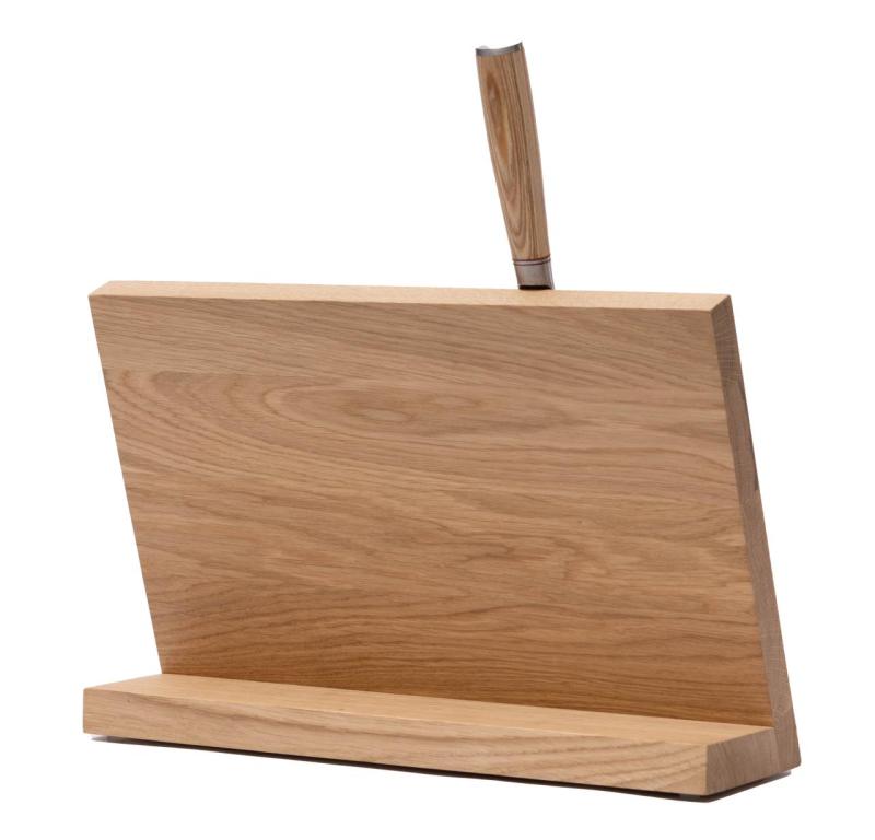Woodsea Hold My Knife - Oak Knife Holder Table 32x22 cm 1208971599
