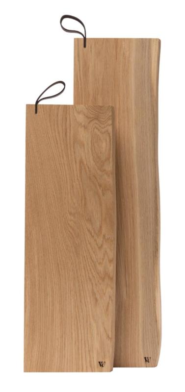 Woodsea Serving L - Oak Serving Board 70x17 cm with leather handle 1208971616