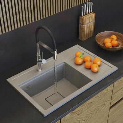 Graniteland Seta Granite Beige Sand Built-in Sink 80x50 cm1208971620