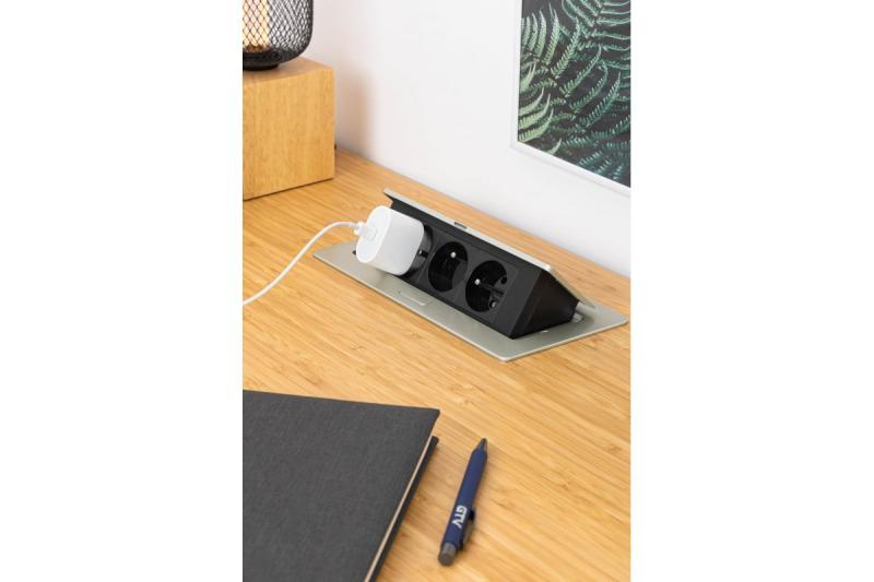 SOFT pull-out power socket, power cable 1,5m