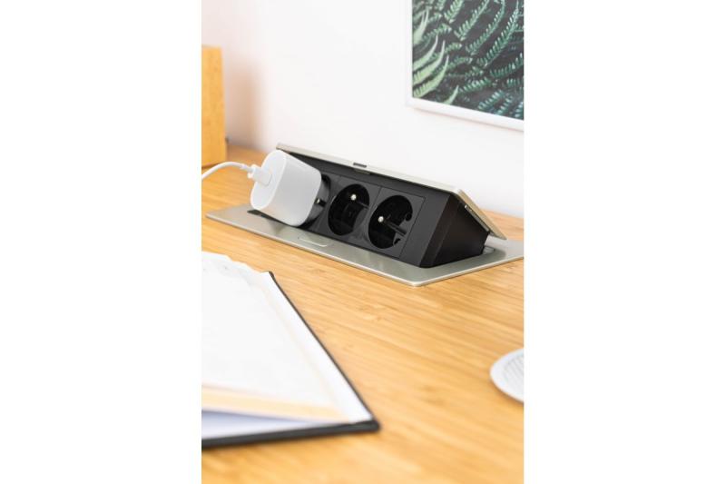 SOFT pull-out power socket, power cable 1,5m