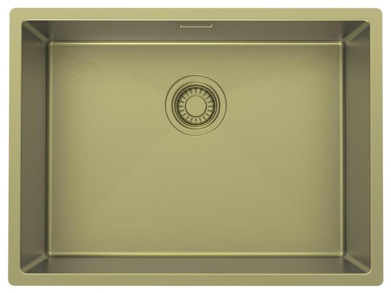 Pure.Sink Luxion Gold sink 55x40 cm undermount, flush mount, and surface mount PLX5540-60