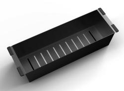 Pure.Sink Luxion Black insert tray for sink PLXCOL-63