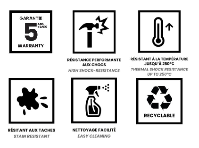 Ausmann Fiber concrete gray sink 50x40cm undermount, top mount and flush mount with golden plug 1208971885