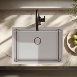 Pure.Sink Exclusivo Special 35 cm long stainless steel sink 50 x 35 cm 10 mm radius PEX5035-02