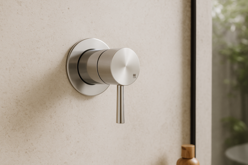 MURO TUA wall-mounted mixer tap chrome M1.B31.R.CR