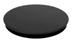 Pure.Sink Universal Drain cover, basket plug cap, Matte Black, round, ground-edge lid for drain WSTCOV-31