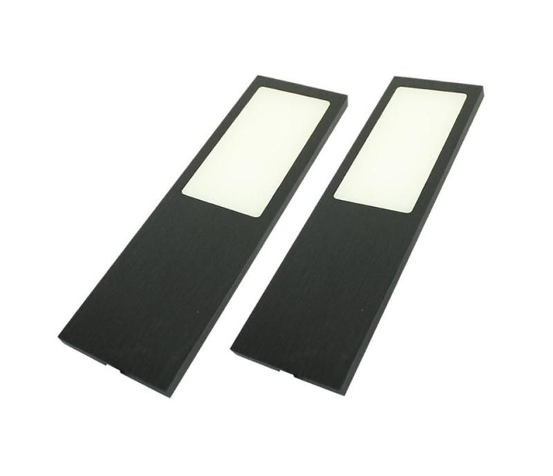 Indux Solin Kitchen Surface Mount Multi Tone LED Set 2 Spotlights x 3.6 W Black 1208972344