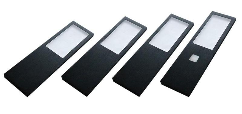 Indux Lino Kitchen Surface-Mounted LED Set 4 Spotlights 4W With Integrated Touch Dim Switch Black 1208972392