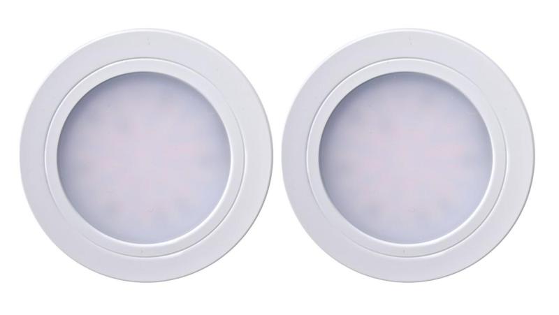 Indux Luma Built-in kitchen Multi Tone LED Set 2 Spotlights White 1208972408