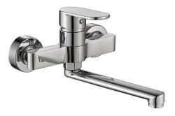 Aquanello Casa Single-lever Kitchen Wall Tap Chrome with 20 cm spout CR-1420-CS