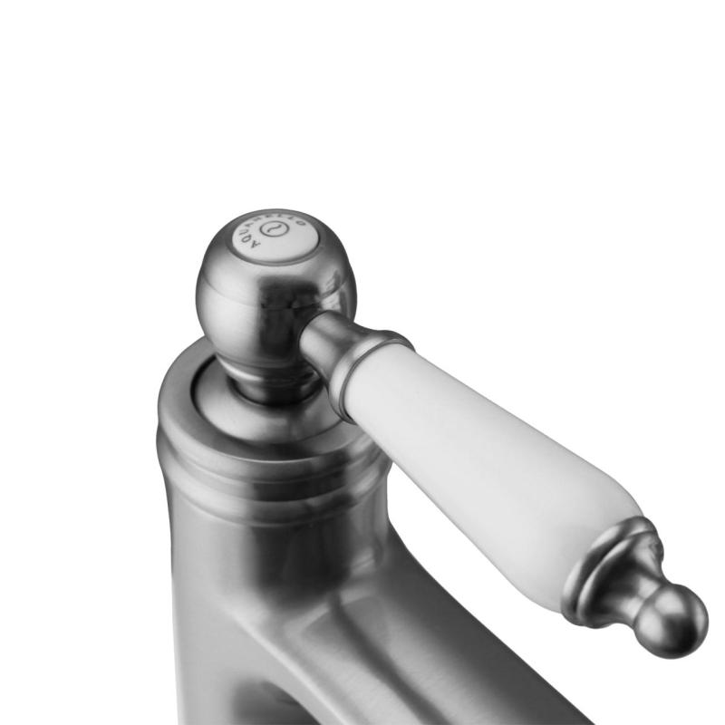 Aquanello Heritage Manor Classic Nostalgic Stainless Steel Washbasin Mixer Tap NB-1001-HM