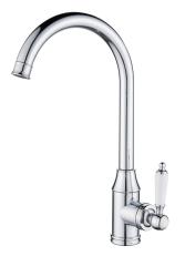 Aquanello Heritage Manor Classic Kitchen Nostalgic Kitchen Faucet Chrome CR-9001-HM