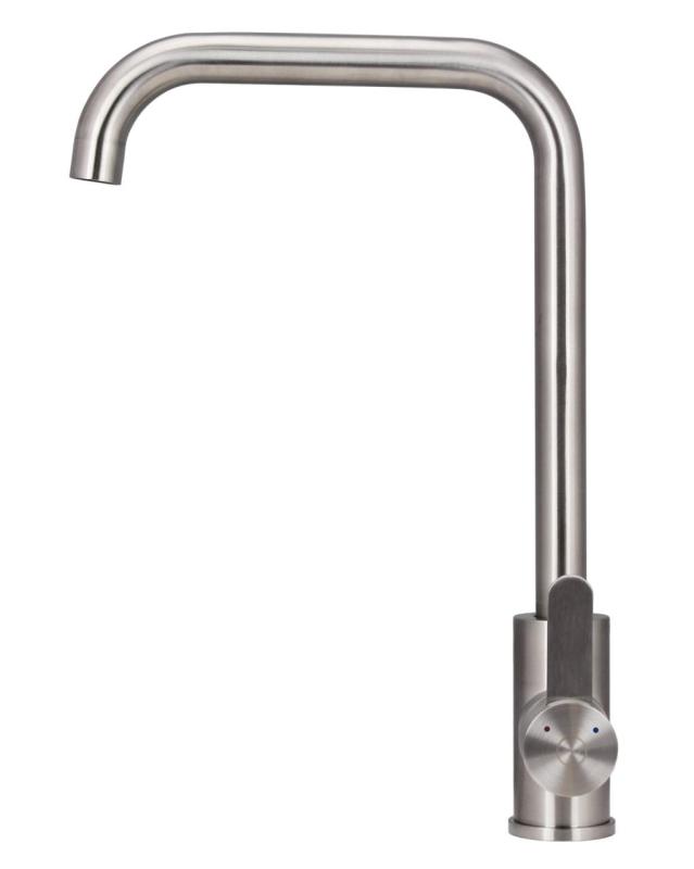Aquanello Forma Solid Stainless Steel Single-Handle Kitchen Faucet SS-1001-FM