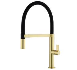Ausmann Alira Gold Kitchen Faucet with Flexible Spout 1208972566