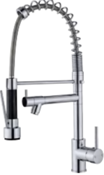 Aquanello Gastro Kitchen Faucet with Professional Spray Function, Chrome CR-4402-GT