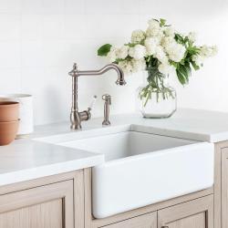 PB Nostalgic Pull-Out Kitchen Hand Shower, Classic Stainless Steel