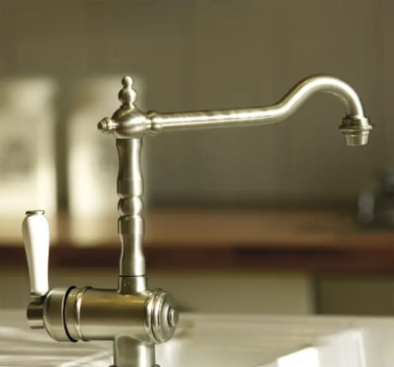 Old Fashion Single Lever sink mixer with old fashion spout Chrome V1920 