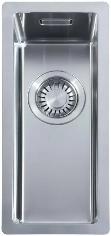 ABK Bingara small stainless steel sink 15x40cm flush mount, undermount, and top mount KS51015001 6300-BIN15fVI