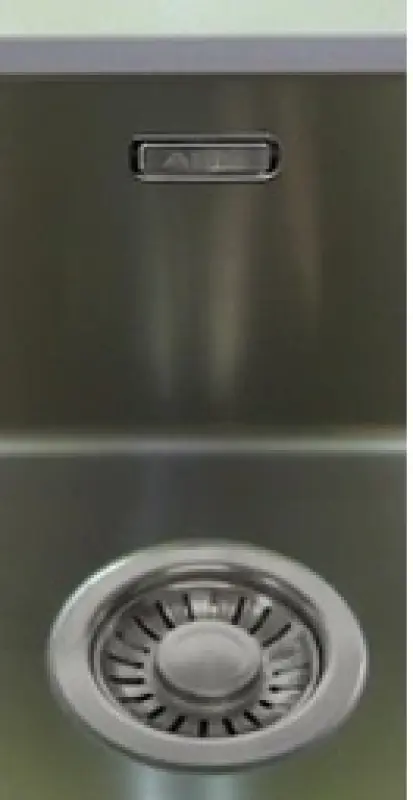 ABK Baronga shallow disabled 10cm stainless steel sink 40x40 cm flush mount undermount and drop-in BAR4010FVI