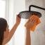 Matte Black Shower Head Cleaning: Remove Water Spots
